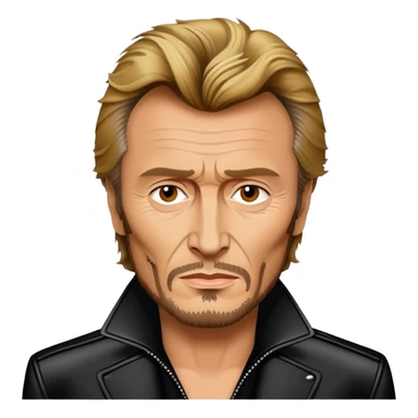 Johnny hallyday  sticker