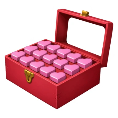 caja de bombones valentines day sticker