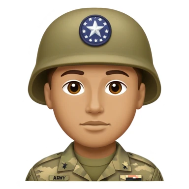 United States Army soldier sticker