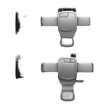 Car seatbelt buckle sticker