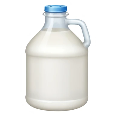 Gallon of milk sticker