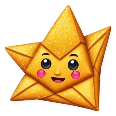 sparkly dorito sticker