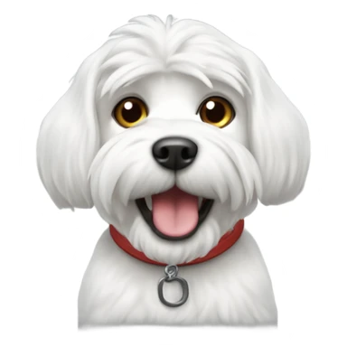 Buchón maltese call loco sticker