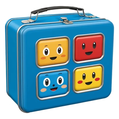 1990’s school lunchbox sticker