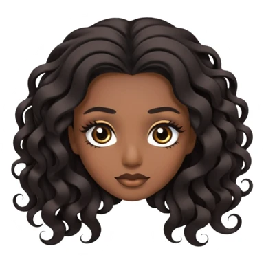 lash and brows done without women sticker