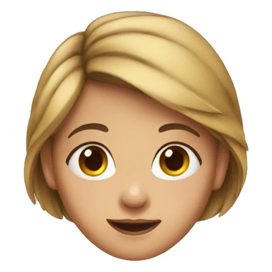 Please emoji as a girl sticker