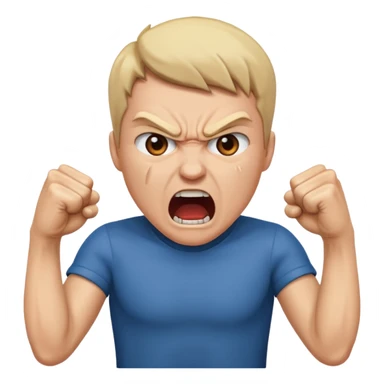 Personne qui fait un fuck sticker