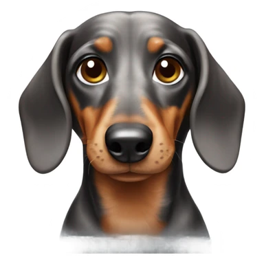dapple dachshund  sticker