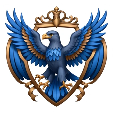 Hogwarts Ravenclaw crest Eagle sticker