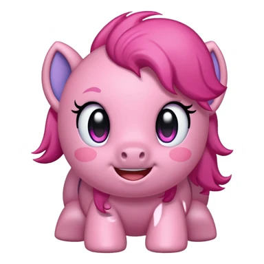 Kirby-MLP-Pony-fusion, full body sticker