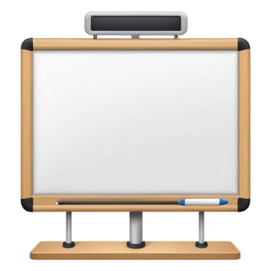 whiteboard in classroom mounted on wall sticker