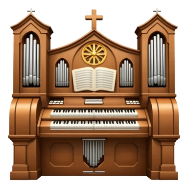A church Organ sticker