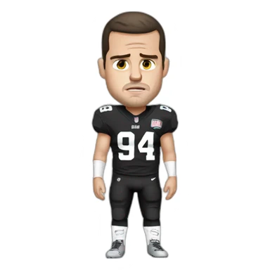 very sad derek carr  sticker