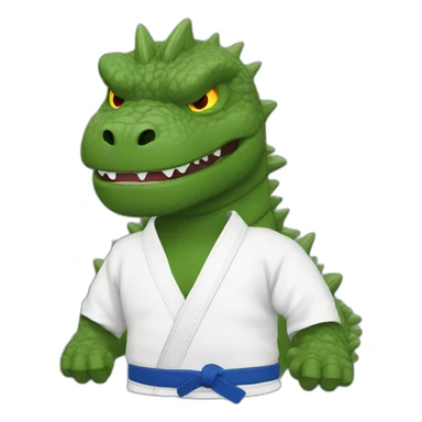 Godzilla jiu jitsu  sticker