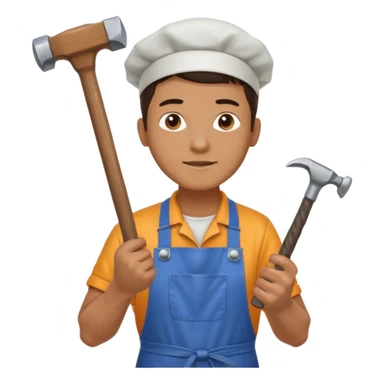 Street Sign Maker man sticker