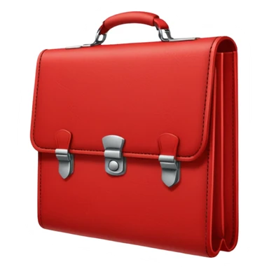 red Portfolio sticker