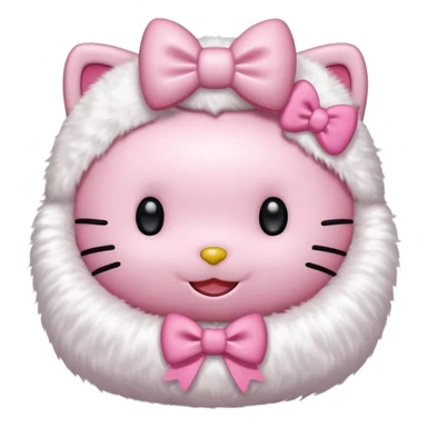 Pink Hello kitty sticker