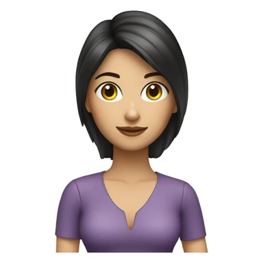 Una chica morena clara con una moto verde sticker