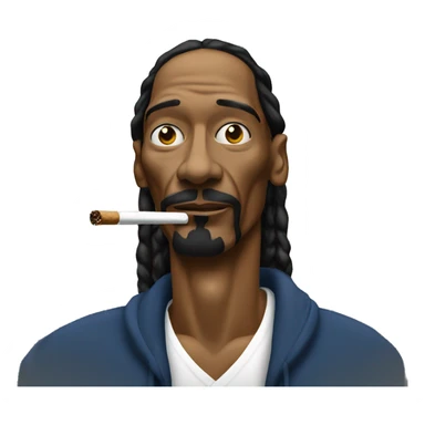 Snoop dogg smoking sticker