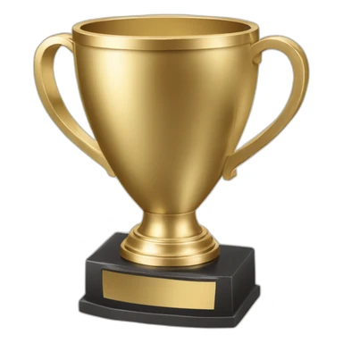 Trophée de la ligue des champions sticker