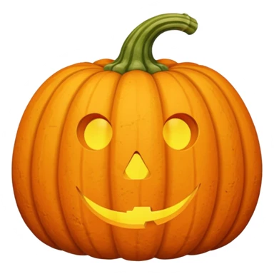 Autumn pumpkin and squash sticker