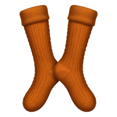 warm brown socks sticker