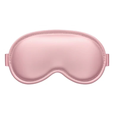 Pale Pink Sleep Mask sticker
