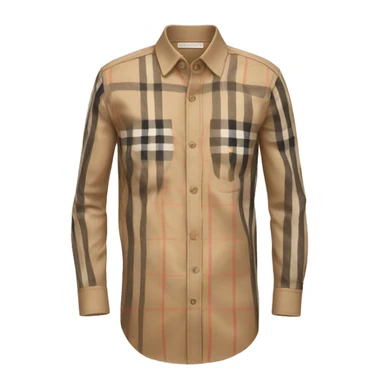 Burberry shirt sticker