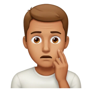 Guy Searching Solution, focus, desesperated sticker