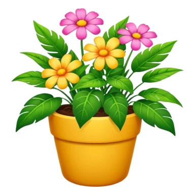 Plantas con flores sticker