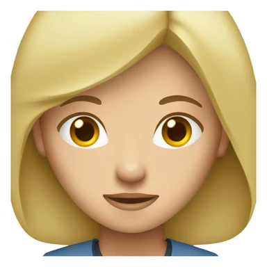 Female blonde vet student sticker