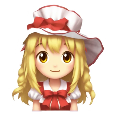 flandre scarlet from touhou sticker