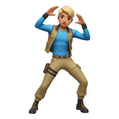 67 Fortnite emote sticker