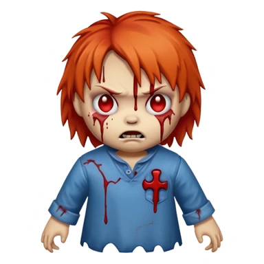 Child's Play Chuck Doll killer
 sticker