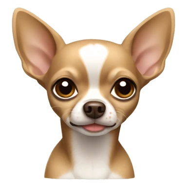 2 Chihuahua Brown and beige  sticker