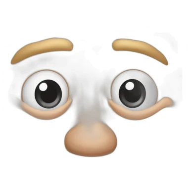 Olaf Scholz mit Augenklappe sticker