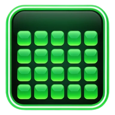 green code matrix sticker