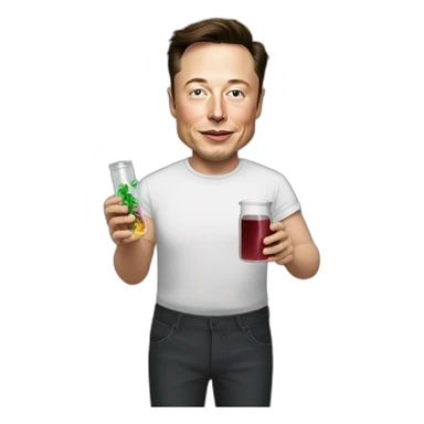 elon musk doing drugs, for educational purposes only, inclusiveness and positive, LGTBQ+ sticker