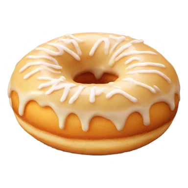 Custard doughnut sticker