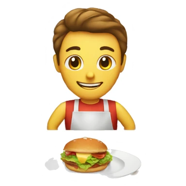 menu restaurant sticker