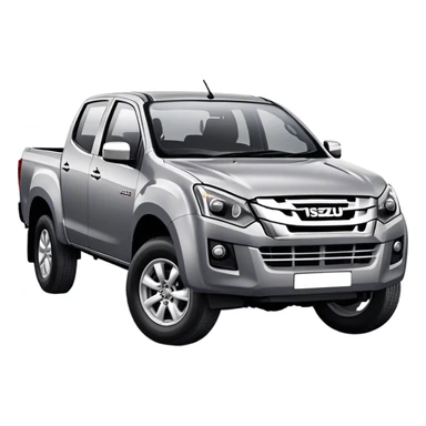 Isuzu D-MAX - Isuzu (Model Year: 2024) (Iconic colour: Grey) sticker