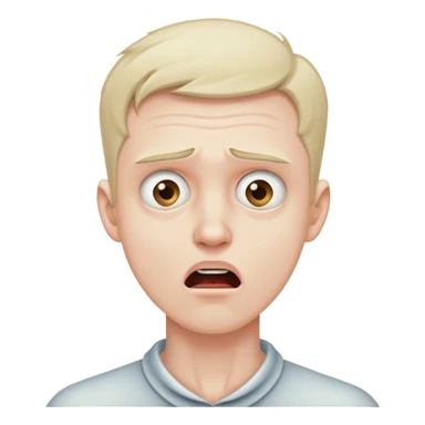 Man grabbing his neck and dying sticker