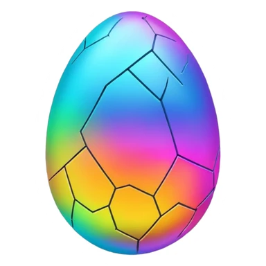 Rave egg sticker
