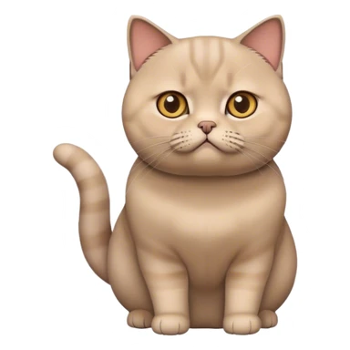 british shorthair cat question mark  sticker