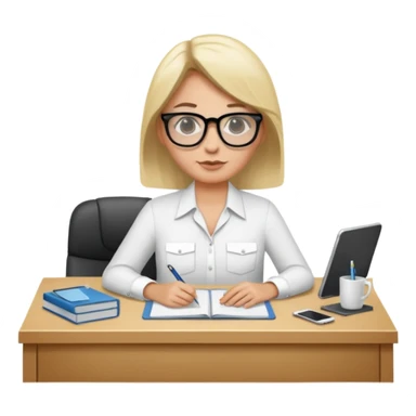 une image de 3/4 avec un recruteur à son bureau PAS DE FACE DE 3/4! qui regarde un candidat assis en face de lui. le recruteur est à droite sticker