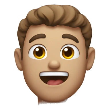 Wow face with heart eyes sticker