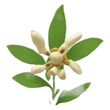 ashwagandha flower sticker