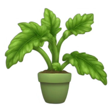 veiny egplant sticker