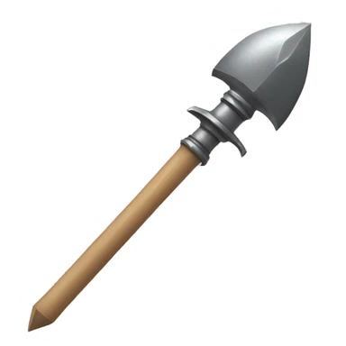 Mace made by pencil sticker