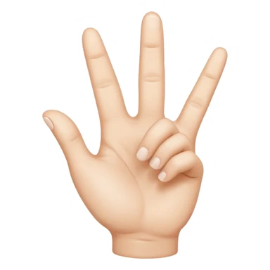 Doğru yapan el işareti sticker